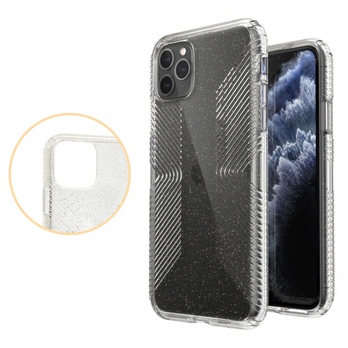 Torbica Presidio Silikon Diamond za iPhone 11 Pro Max 6.5 srebrna slika 1