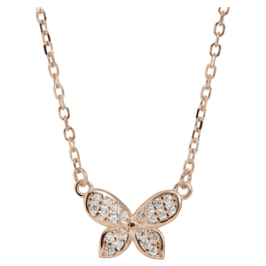 J&B Jewellery 925 Srebrna ogrlica Q3-Rose gold