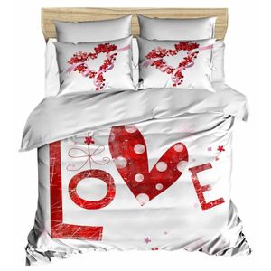 181 White
Red Double Duvet Cover Set