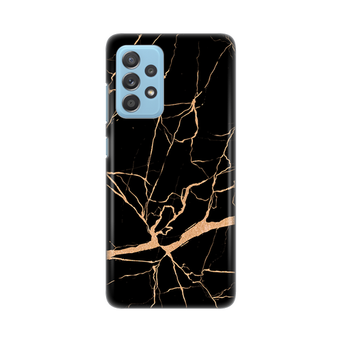 Torbica Silikonska Print za Samsung A525F/A526B/A528B Galaxy A52 4G/A52 5G/A52s 5G All Black slika 1