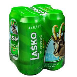 Laško pivo limenka 4x0,5l