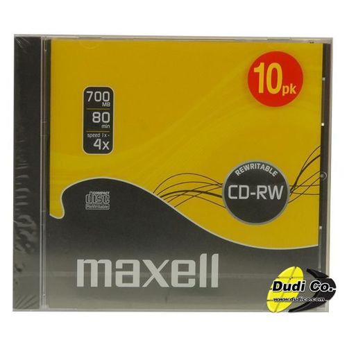 MAXELL CD-RW 80 12X JEWEL slika 1