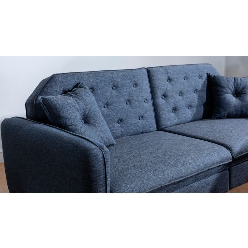 Komplet troseda na razvlačenje Atelier Del Sofa Terra-TKM06-1048 tamnoplavi slika 3