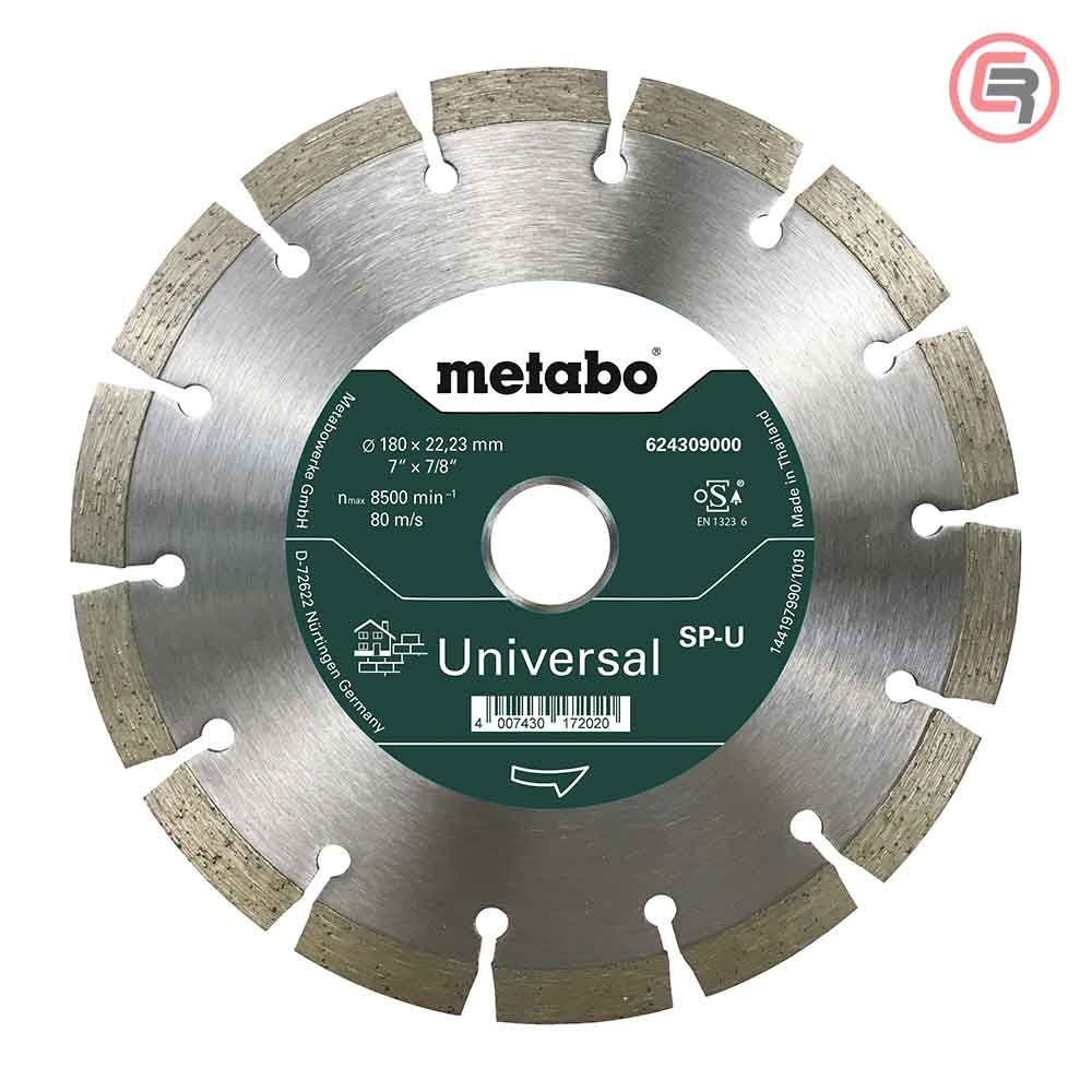 Metabo Dijamantna Rezna Ploča Universal 180 x 22,23 mm SP/U - 624309000 slika 1