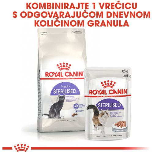 ROYAL CANIN FHN Sterilised 37, potpuna i uravnotežena hrana za kastrirane/sterilizirane mačke, 400 g slika 3