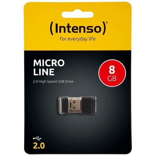 (Intenso) USB Flash drive 8GB Hi-Speed USB 2.0, Micro Line - ML8 slika 1