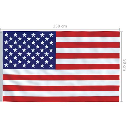 Zastava SAD-a 90 x 150 cm slika 15