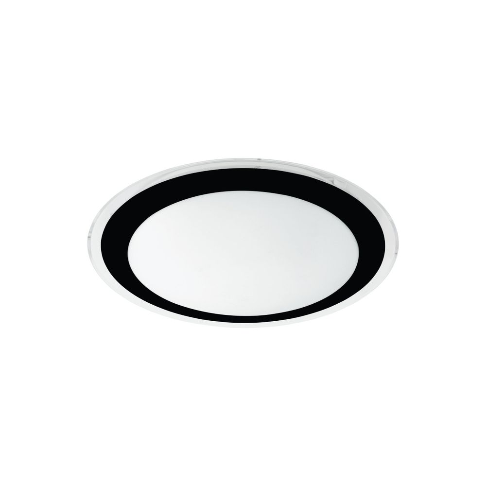 Eglo zidna/stropna rasvjeta competa 2 led 15,6w 3000k 1900lm bijelo/bijelo, crno slika 1