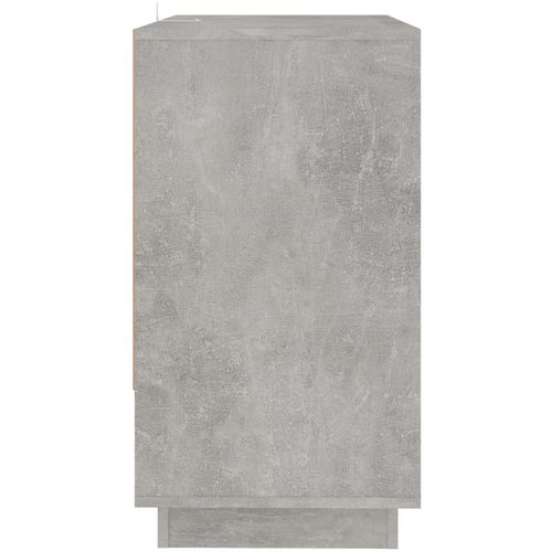 Komoda siva boja betona 70 x 41 x 75 cm od iverice slika 6