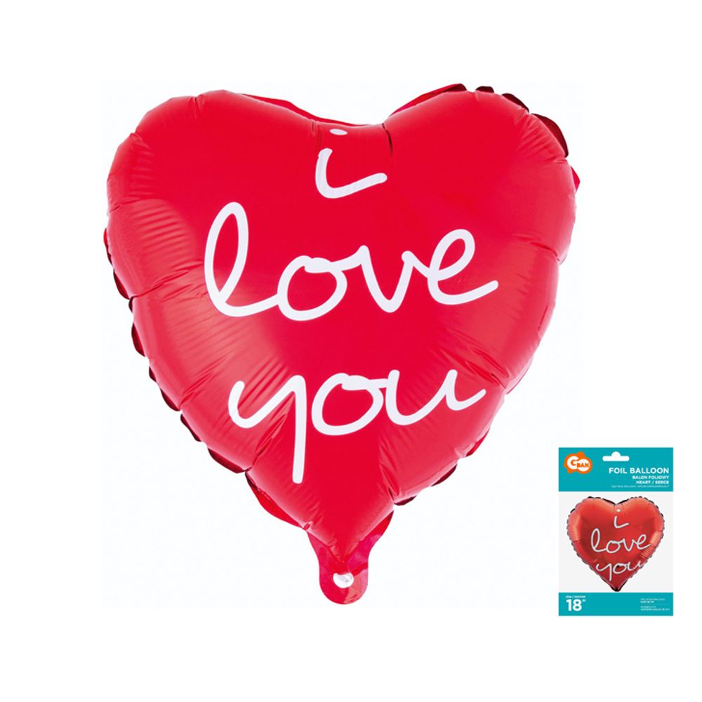FG-S36ILN Folijski balon Srce 'I Love You' 36 cm slika 1