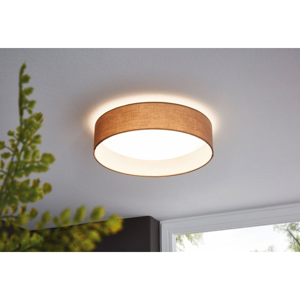 Eglo Ppasteri plafonjera sa LED osvjetljenjem, 1x12W, Ø320 mm, sivozelena slika 7