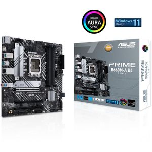 ASUS PRIME B660M-A D4-CSM mATX matična ploča za Intel LGA 1700