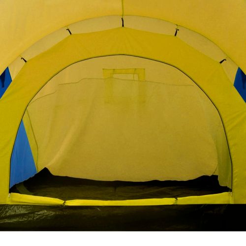 Šator za kampiranje za 6 osoba tamna plava/žuta slika 55