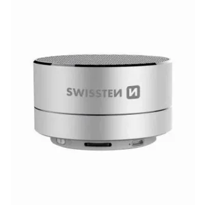 Swissten Bluetooth zvučnik 3W i-metal silver