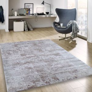 9289 - Brown Brown Carpet (160 x 230)