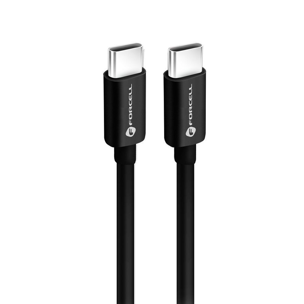 USB C na USB C kabel Forcell F-Energy QC4.0 PD 3A 60W 25 cm crni slika 2