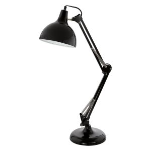 Eglo Borgillio Stolna Lampa E27, Crna