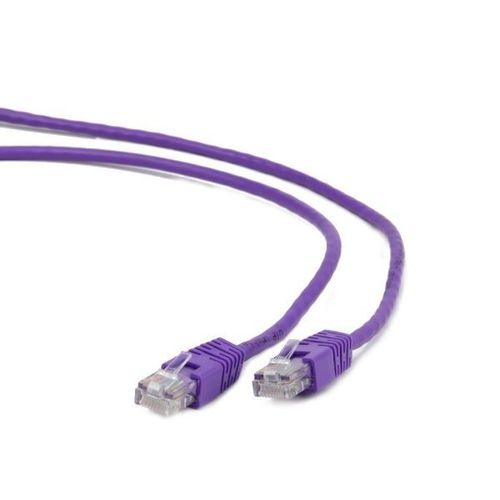 PP12-0.25M/V Gembird Mrezni kabl, CAT5e UTP Patch cord 0.25m violet slika 1