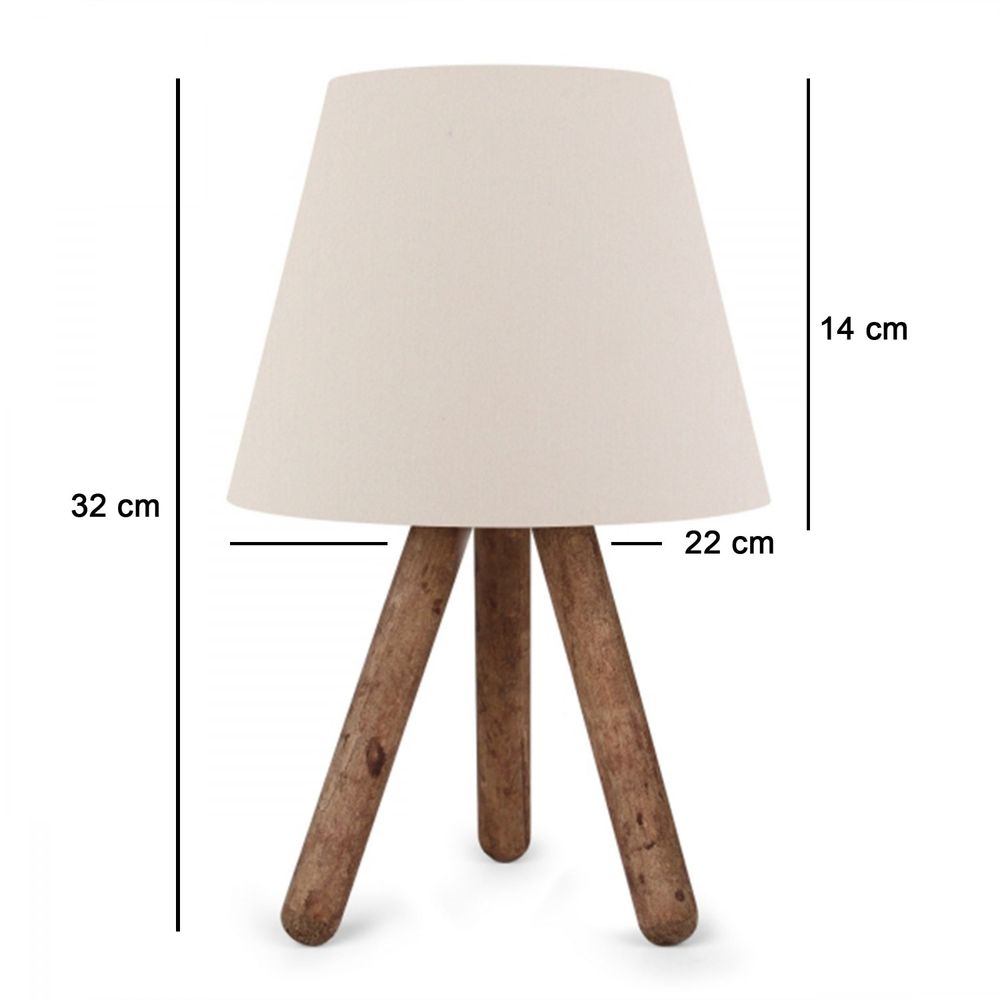 Lampa za sto AYD-2845, krem slika 3