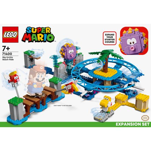 LEGO® SUPER MARIO™ 71400 big urchin u vožnji plažom slika 22