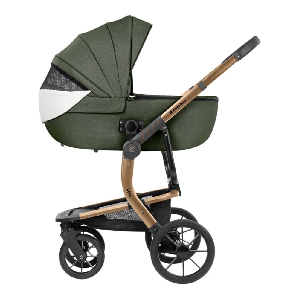 Kikka Boo Kolica za bebe 3U1 Irene, Army Green slika 3