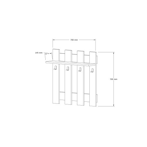 Carina Sapphire Hall Stand slika 4