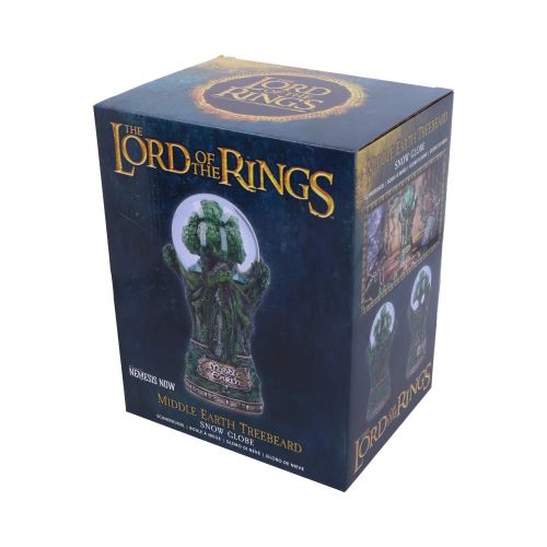 NEMESIS NOW LORD OF THE RINGS MIDDLEEARTH TREEBEARD SNOW GLOBE slika 7