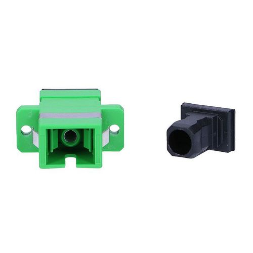 EXTRALINK SC/APC SIMPLEX SM ADAPTER GREEN slika 1