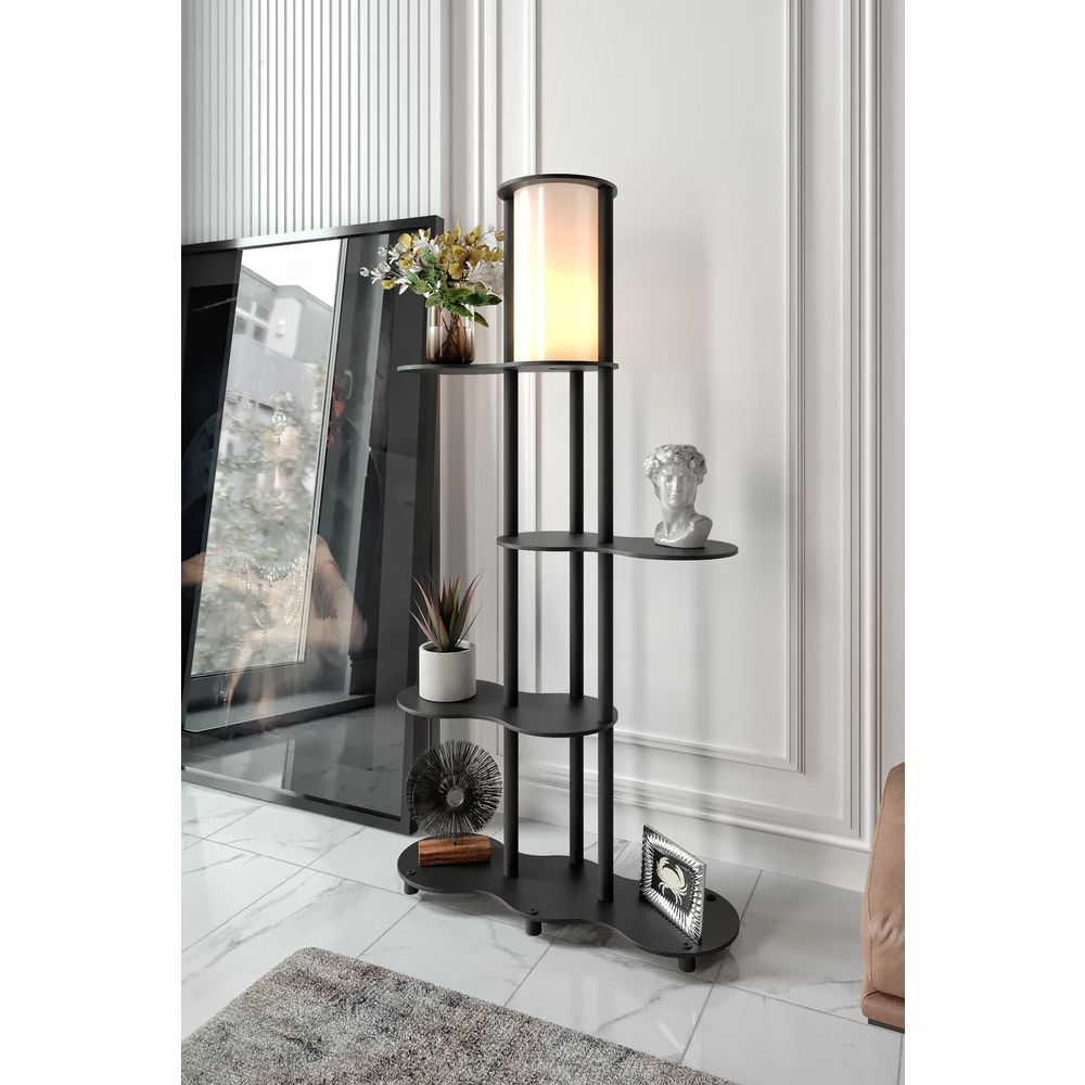 Podna lampa KS-11115, crna slika 2