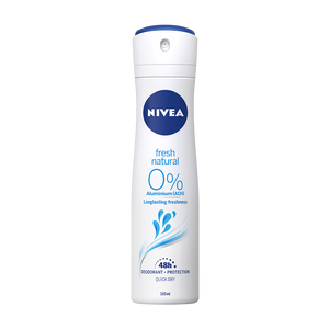NIVEA Fresh Natural 0% Aluminium dezodorans u spreju 150ml