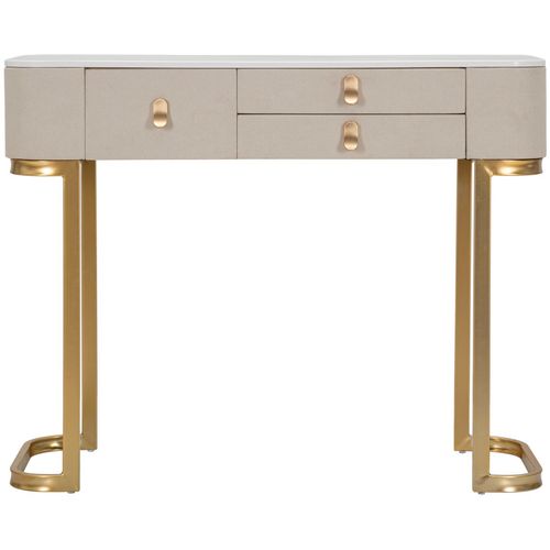 Mauro Ferretti Konzola CONSOLE 3 DRAWERS BEAUTY cm 100X40X80 slika 2