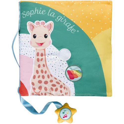 Sophie La Girafe Touch & Play Book - Platnena knjiga sa zvukovima na dodir 30x30cm slika 1