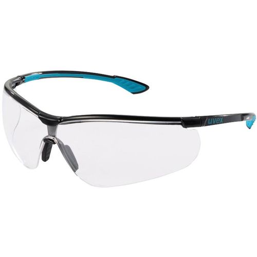 uvex sportstyle 9193376 zaštitne radne naočale  crna, zelena slika 2