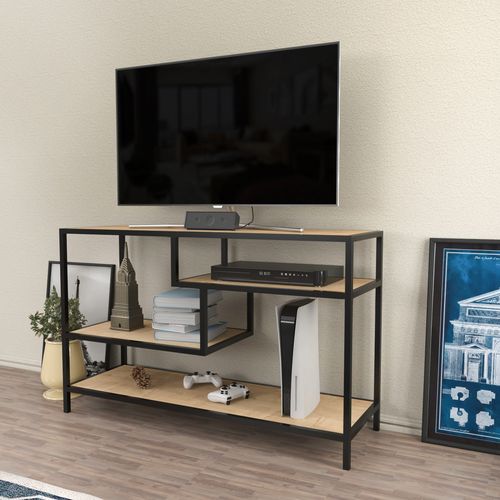 Robbins - Black, Oak Oak
Black TV Stand slika 3