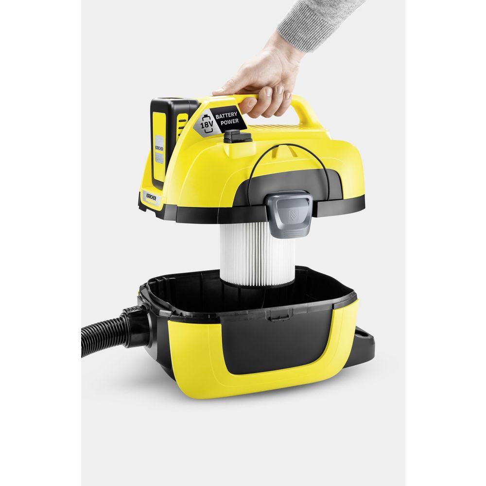 KARCHER Bežični usisivač WD 1 Compact Battery Set 1.198-301.0 slika 5
