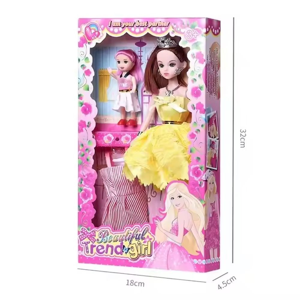 Lutka sa dodacima Trendy Girl, 1 kom slika 2