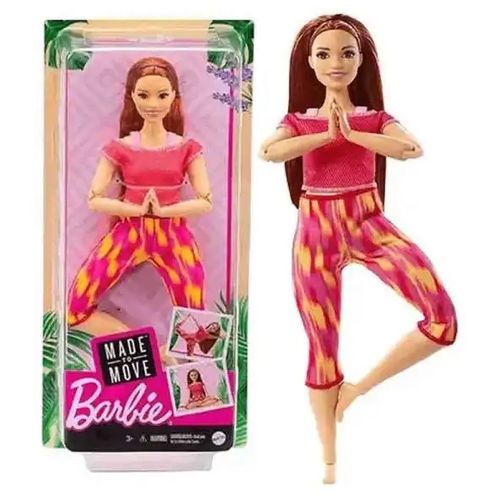 Barbie Lutka Made to Move Yoga slika 1