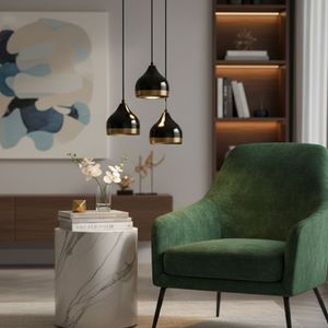 Luster Yıldo M-6871-B - Crna boja
