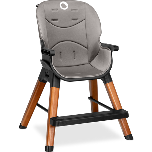 Lionelo Hranilica 4u1 MONA BLACK ONYX  (6m+/visoka hranilica do 15kg/niska stolica do 25kg/barska stolica do 75kg) slika 12