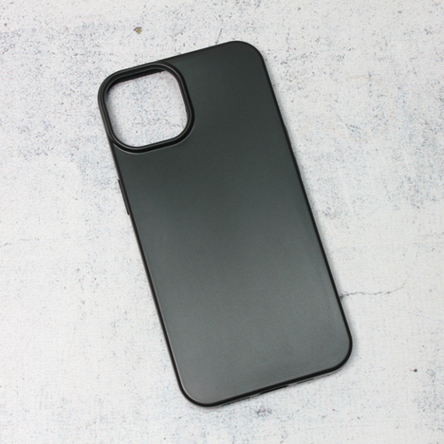 Torbica silikonska Skin za iPhone 13 6.1 mat crna slika 1