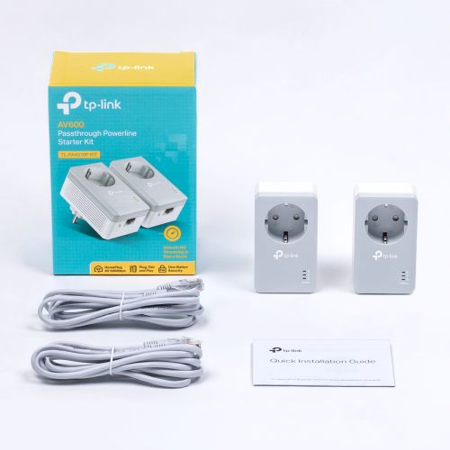 TP-LINK TL-PA4010P KIT AV600 Powerline Adapter s utičnicom slika 3