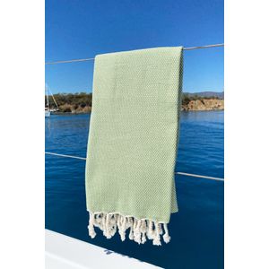 Likya - Walnut Green Walnut
Green Fouta (Beach Towel)