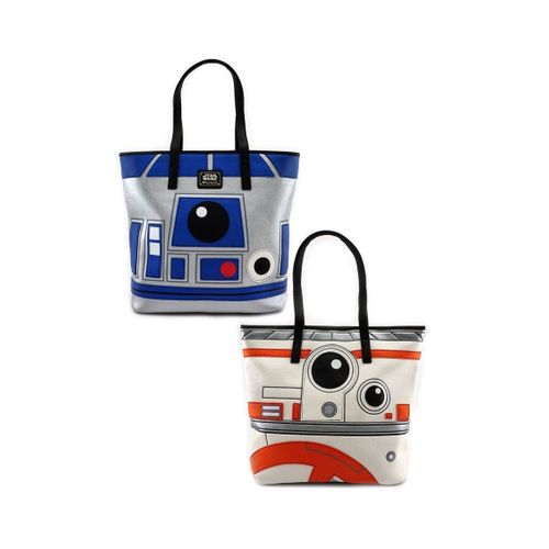 Loungefly torba Star Wars R2D2 BB8 2 Sided Big Face Tote slika 1