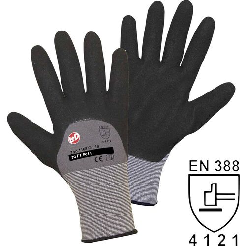 L+D worky Nitril Double Grip 1168-L najlon rukavice za rad Veličina (Rukavice): 9, l EN 388 CAT II 1 St. slika 2