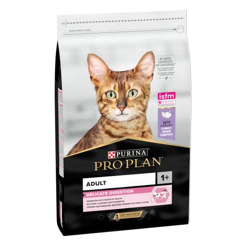 PRO PLAN Adult 1+ Delicate Digestion, bogato puretinom, 10 kg slika 1