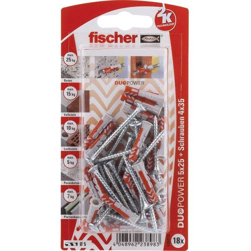 Fischer DUOPOWER set tipli 25 mm  535213 1 Set slika 1