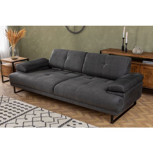 Atelier Del Sofa Mustang - Antracit Trosed na Razvlačenje slika 5