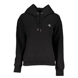 CALVIN KLEIN WOMEN'S ZIPLESS SWEATSHIRT BLACK