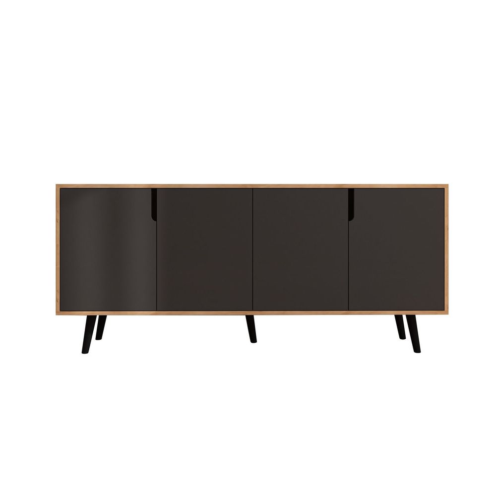 Dresser (konzola) "Latina Modern 180" - boje: Saphir Hrast, Antracit slika 4
