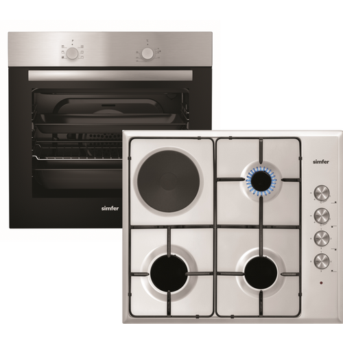 Simfer set pećnice i kombinirane ploče za kuhanje BIOH 31X5X (B6ES006SGI + 6310 VERIM) slika 1